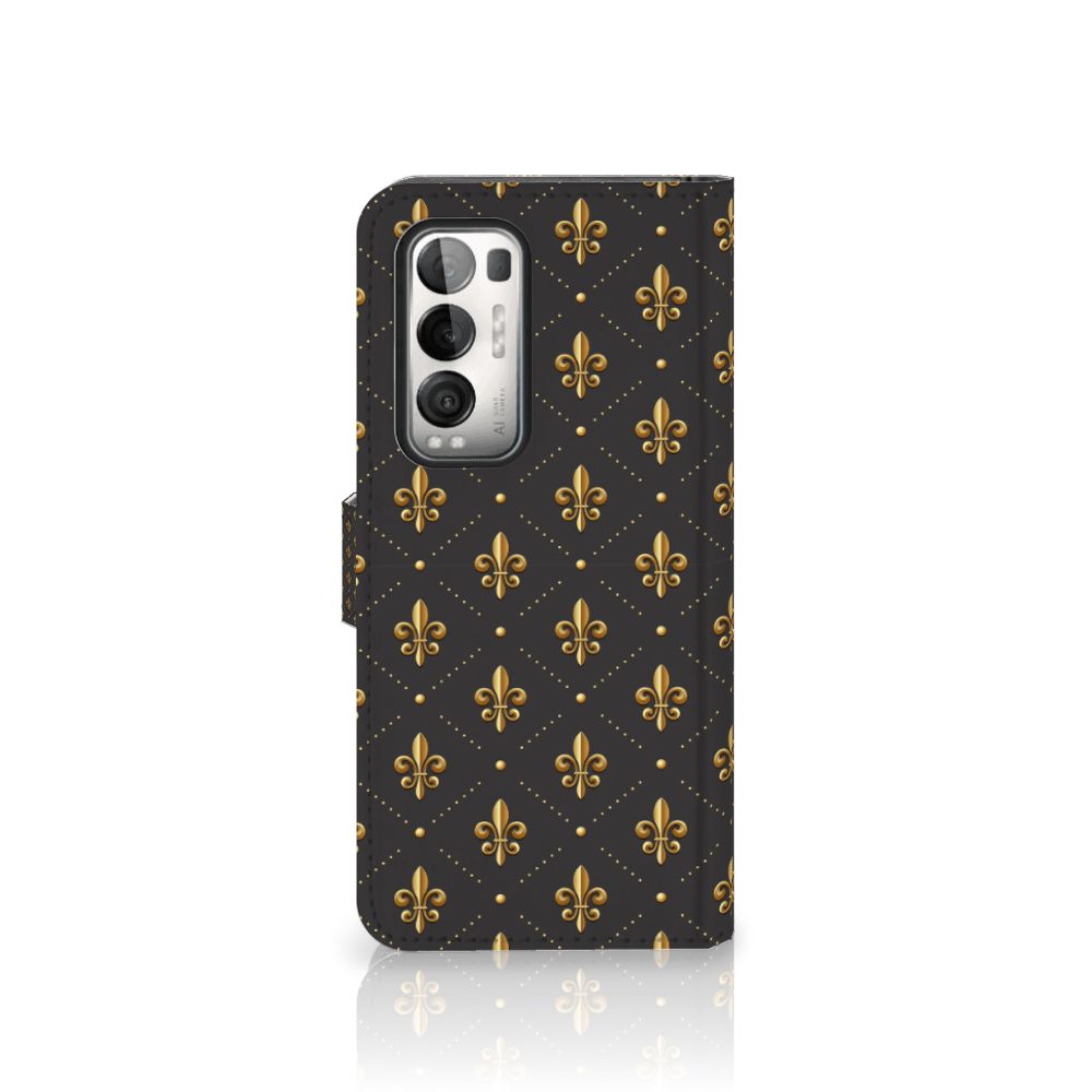 OPPO Find X3 Neo 5G Telefoon Hoesje Franse Lelie