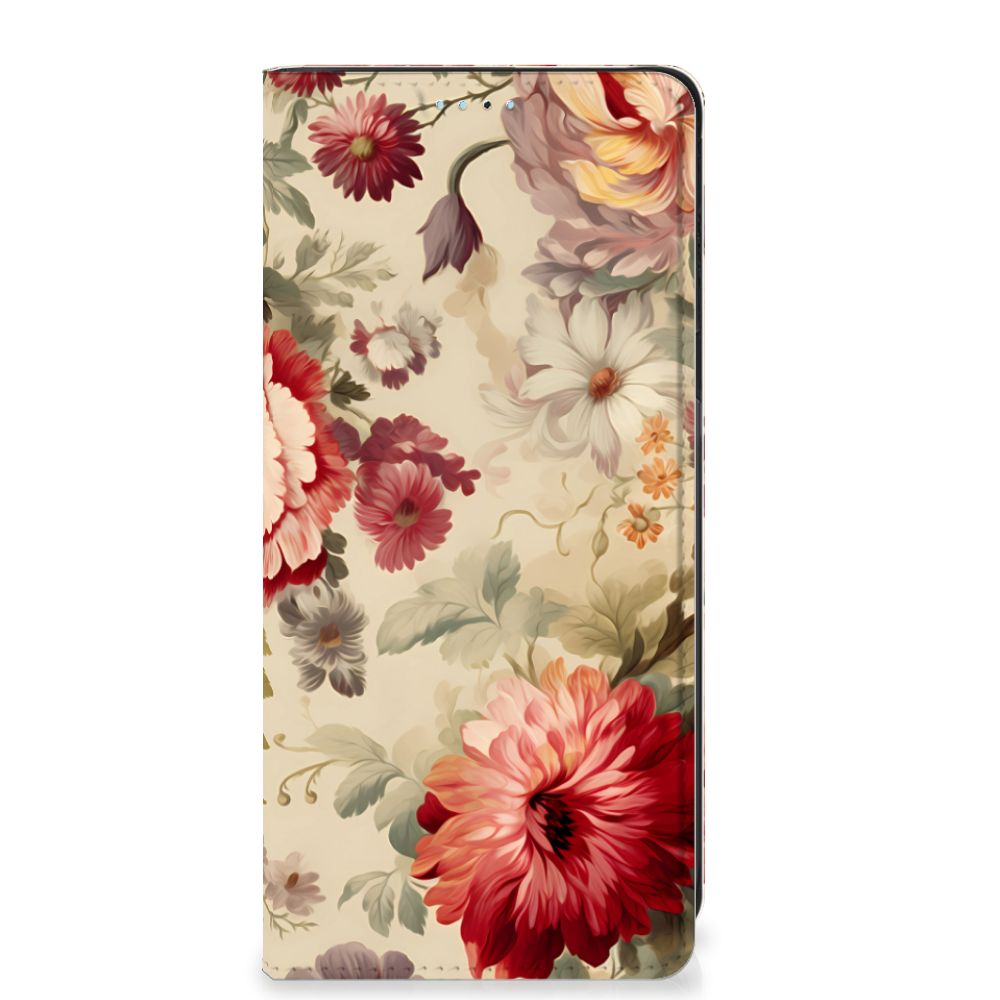 Smart Cover voor Xiaomi Redmi Note 11/11S Bloemen