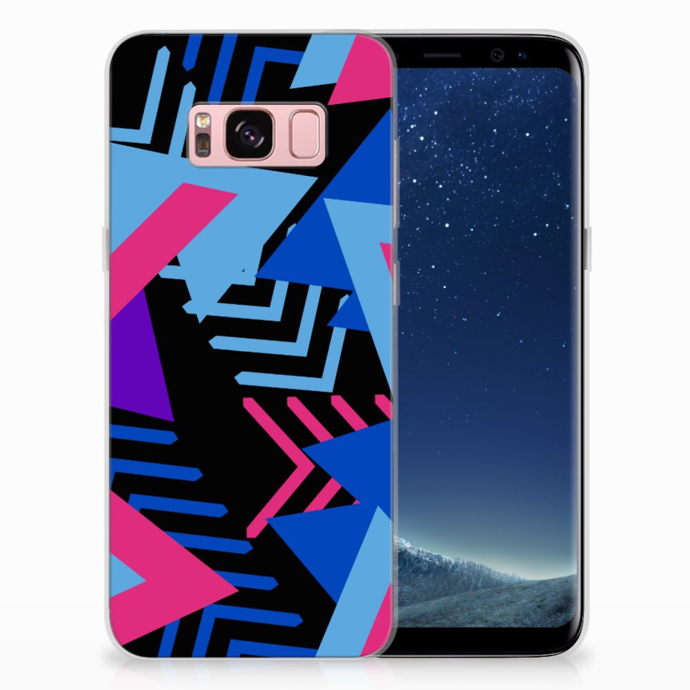 Samsung Galaxy S8 TPU Hoesje Funky Triangle