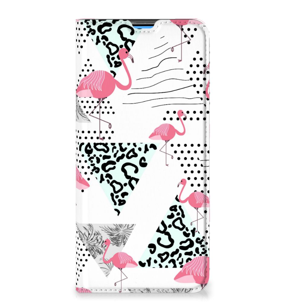 Xiaomi Mi 10T | 10T Pro Hoesje maken Flamingo Triangle - B2C Telecom