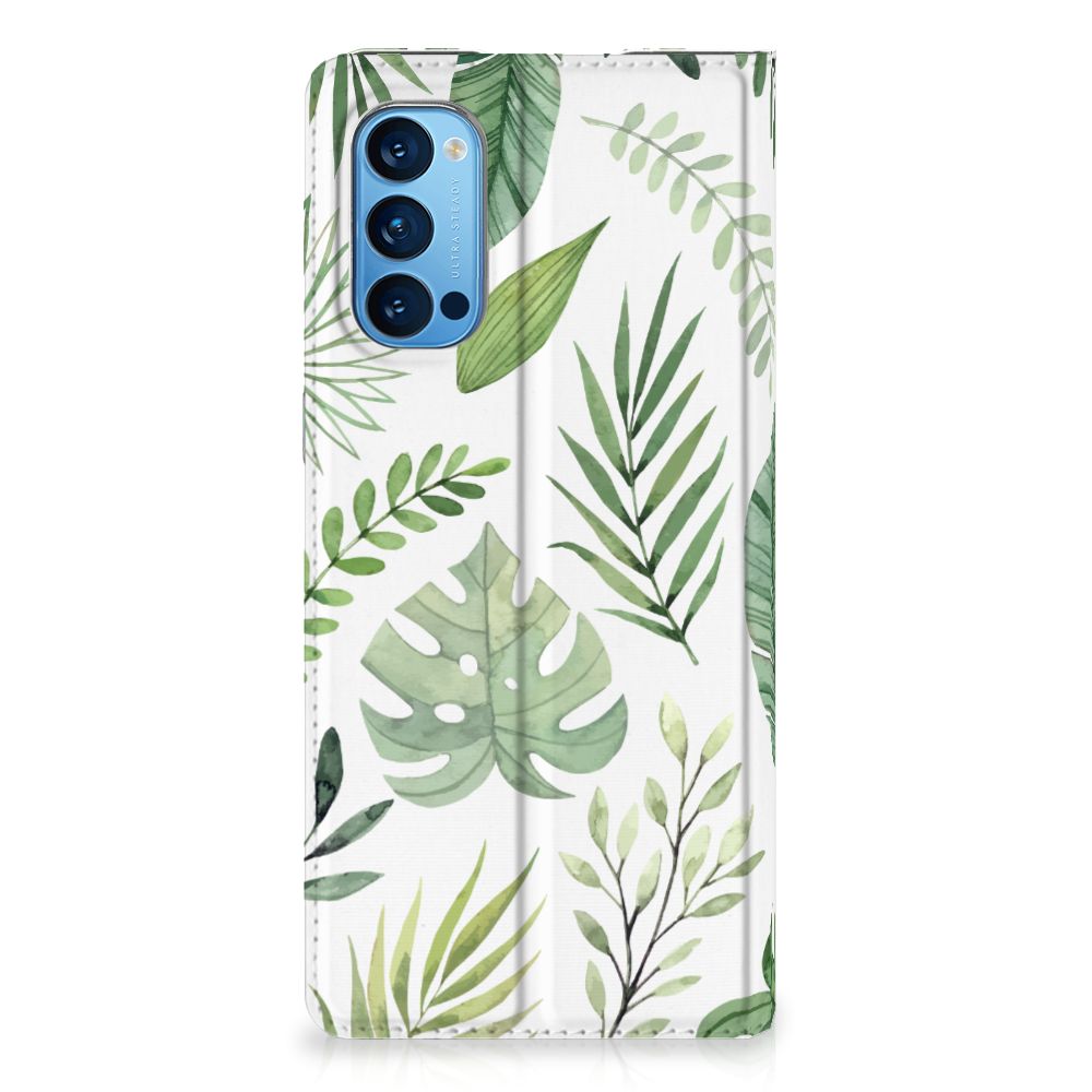 OPPO Reno4 Pro 5G Smart Cover Leaves - B2C Telecom
