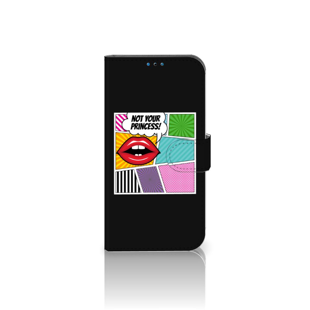 iPhone 14 Pro Wallet Case met Pasjes Popart Princess