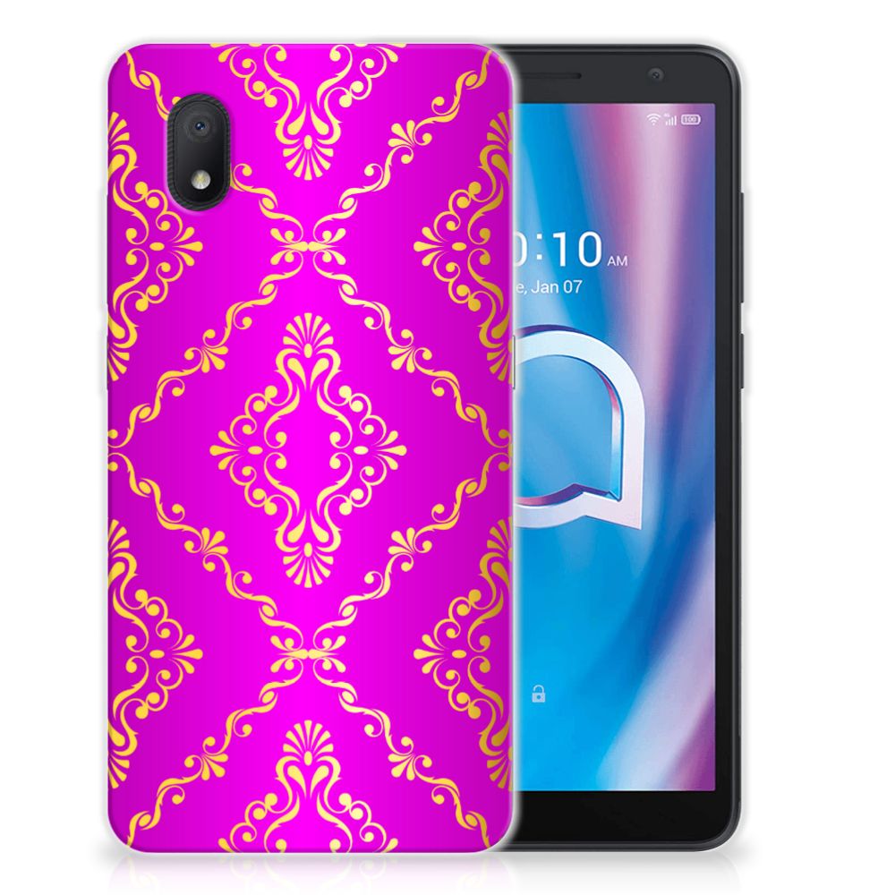 Siliconen Hoesje Alcatel 1B (2020) Barok Roze