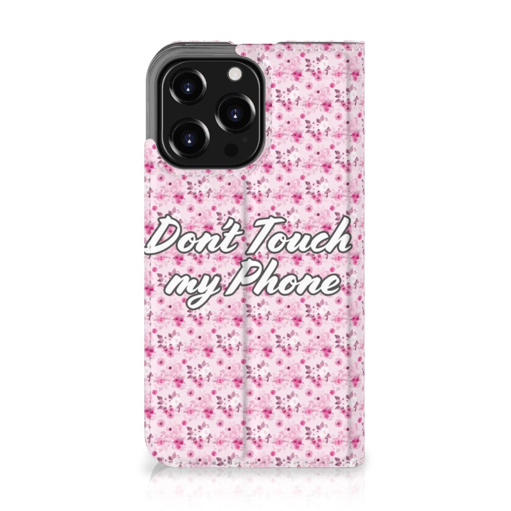 iPhone 13 Pro Design Case Flowers Pink DTMP - B2C Telecom