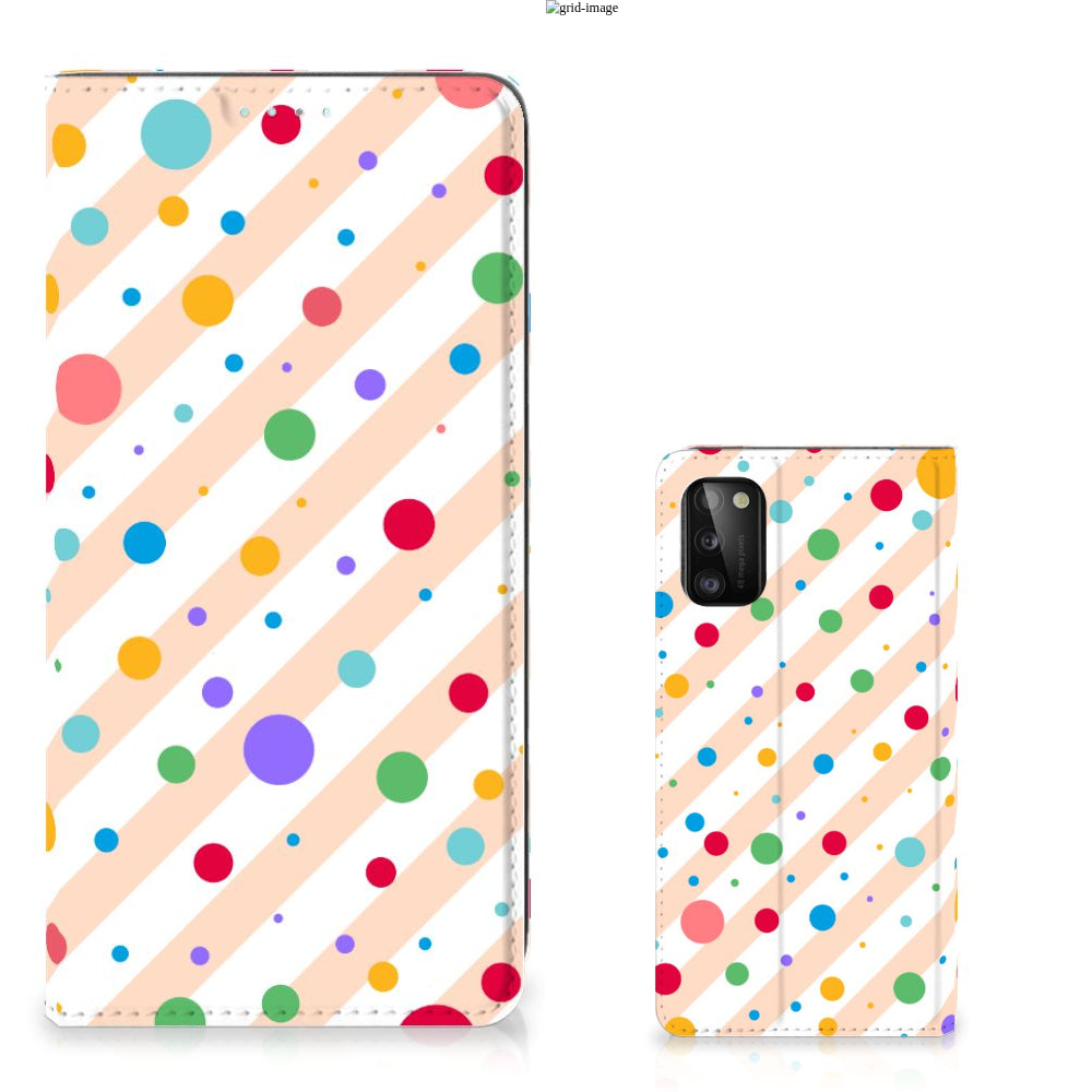 Samsung Galaxy A41 Hoesje met Magneet Dots