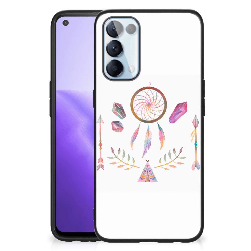 OPPO Reno5 5G | Find X3 Lite Hoesje Boho Dreamcatcher