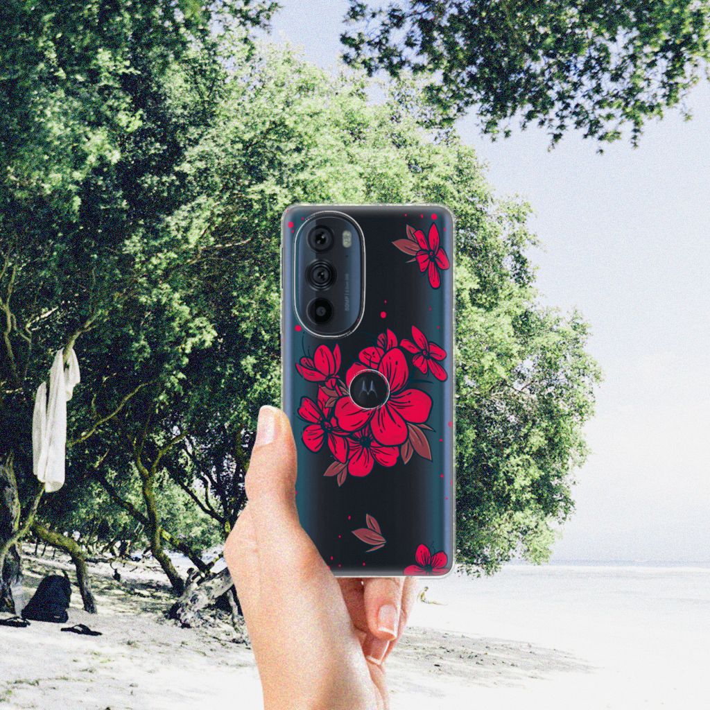 Motorola Edge 30 Pro TPU Case Blossom Red B2C Telecom