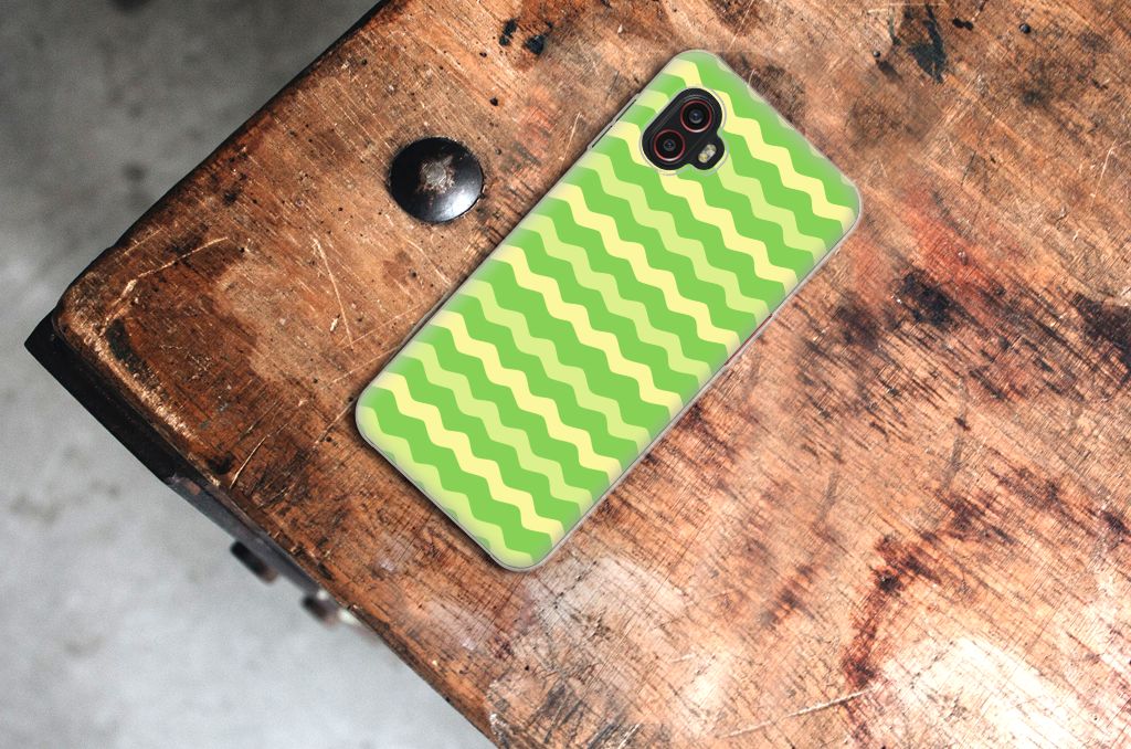 Samsung Galaxy Xcover 6 Pro TPU bumper Waves Green B2C Telecom