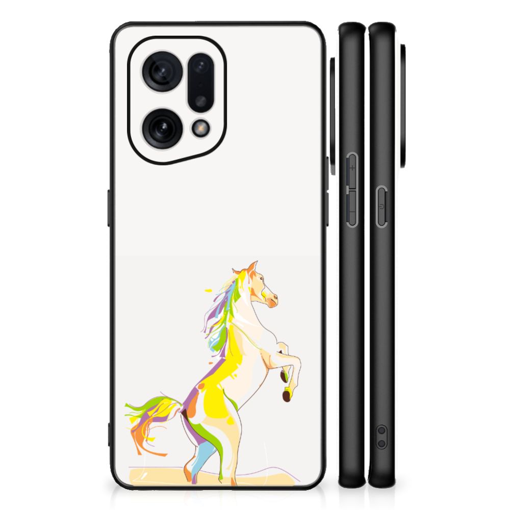OPPO Find X5 Hoesje Horse Color B2C Telecom