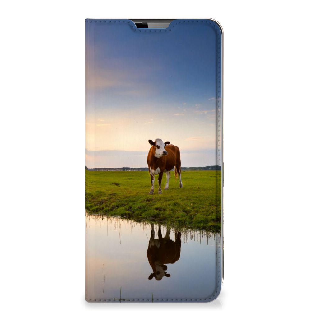 Motorola Moto G9 Plus Hoesje maken Koe - B2C Telecom