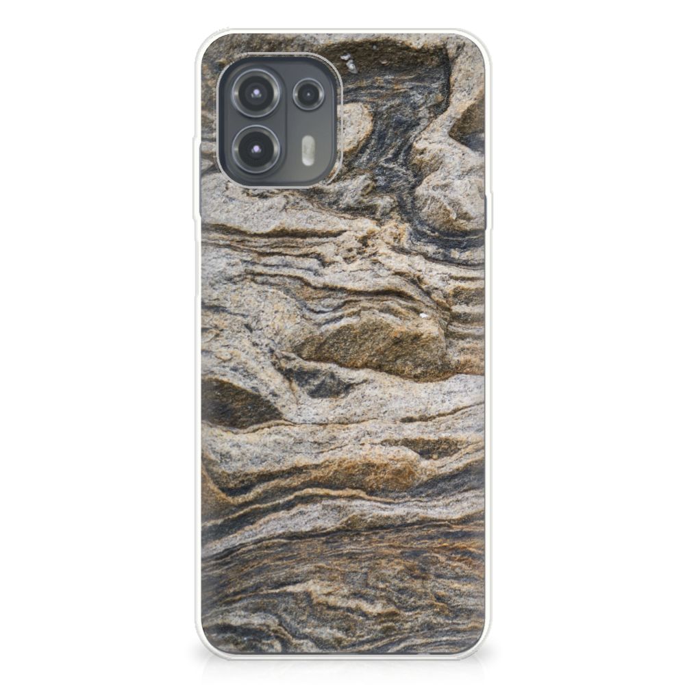Motorola Edge 20 Lite TPU Siliconen Hoesje Steen B2C Telecom