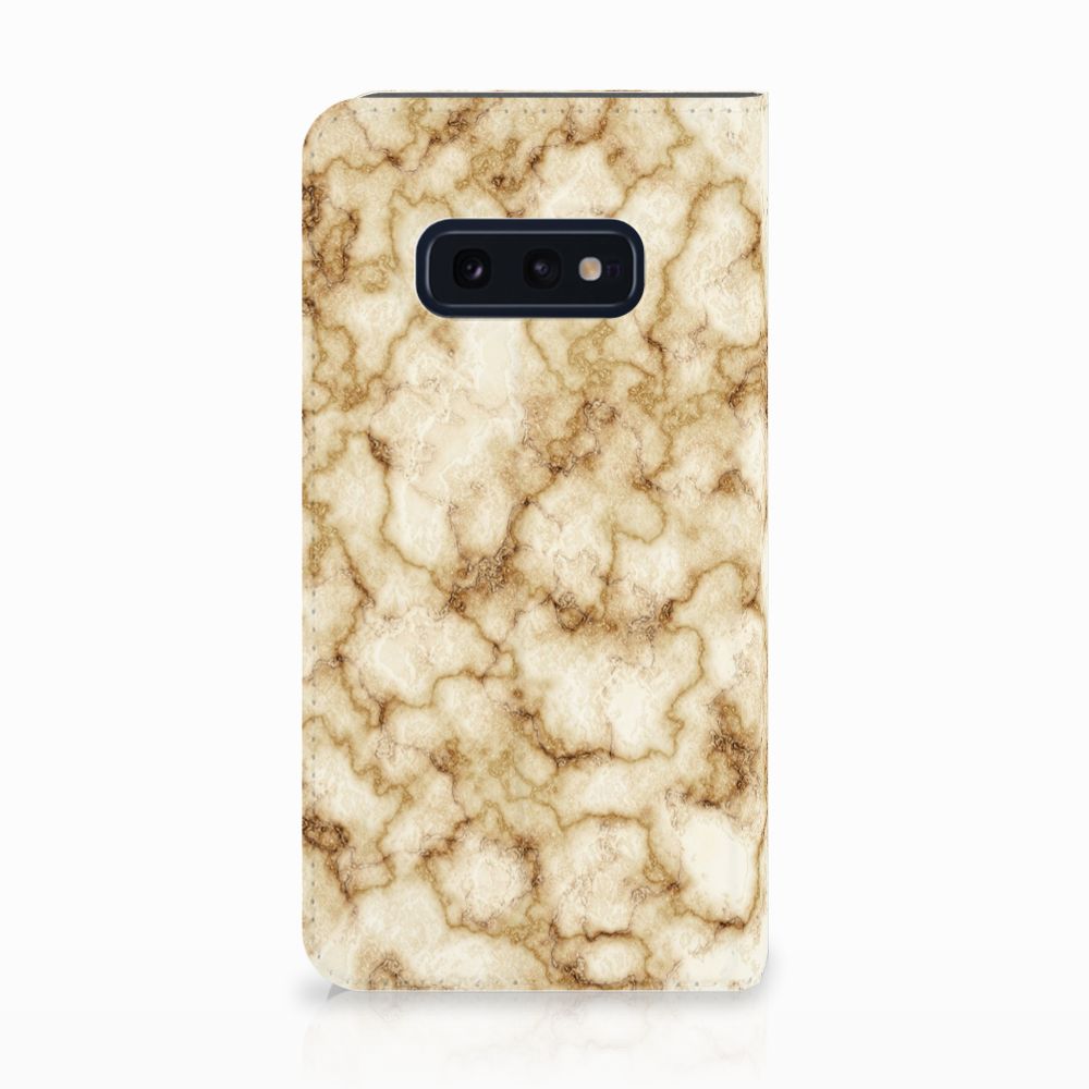 Samsung Galaxy S10e Standcase Marmer Goud
