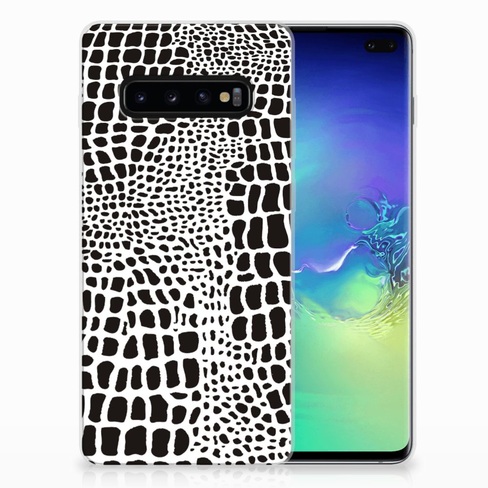 Samsung Galaxy S10 Plus TPU Hoesje Slangenprint