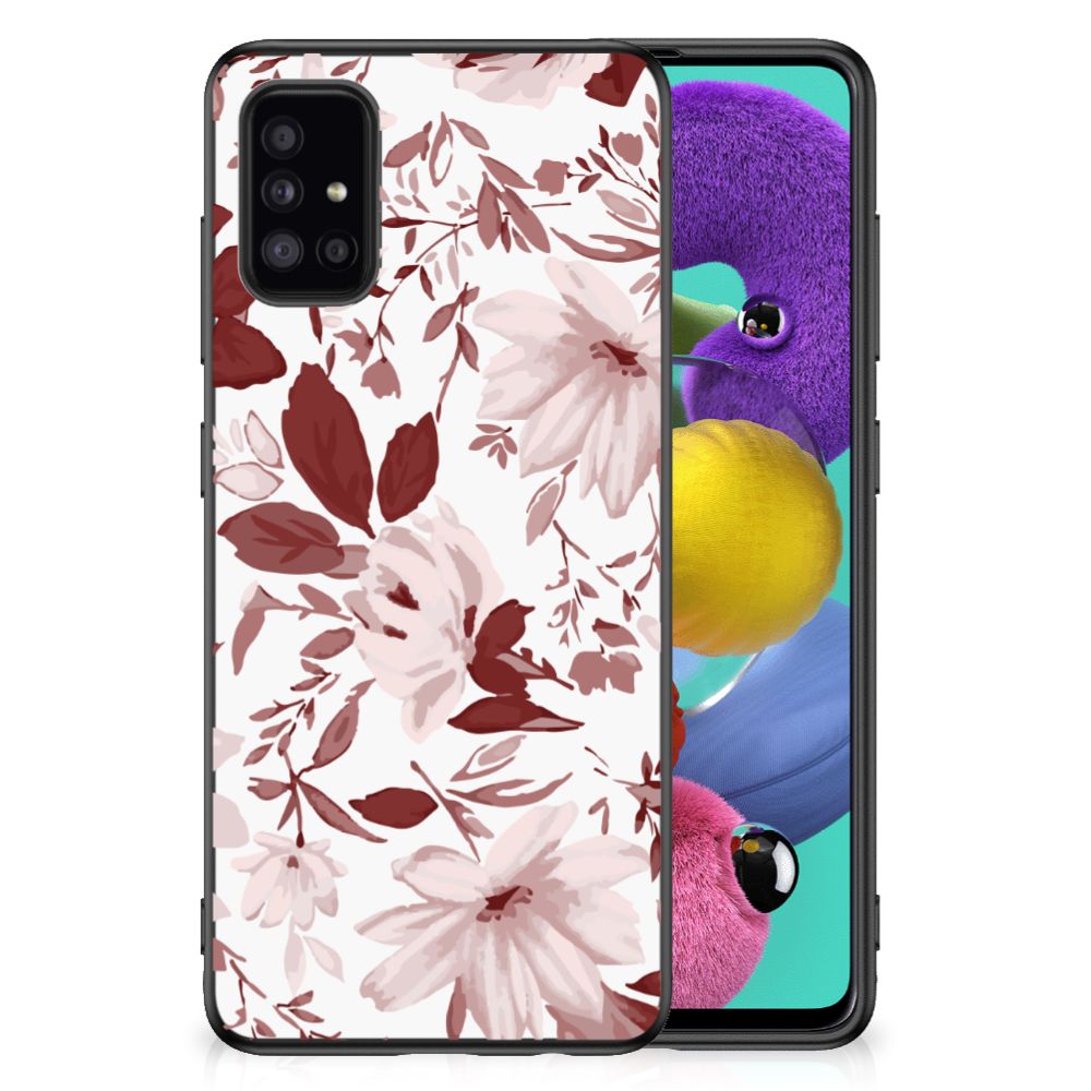 Case Samsung Galaxy A51 Watercolor Flowers