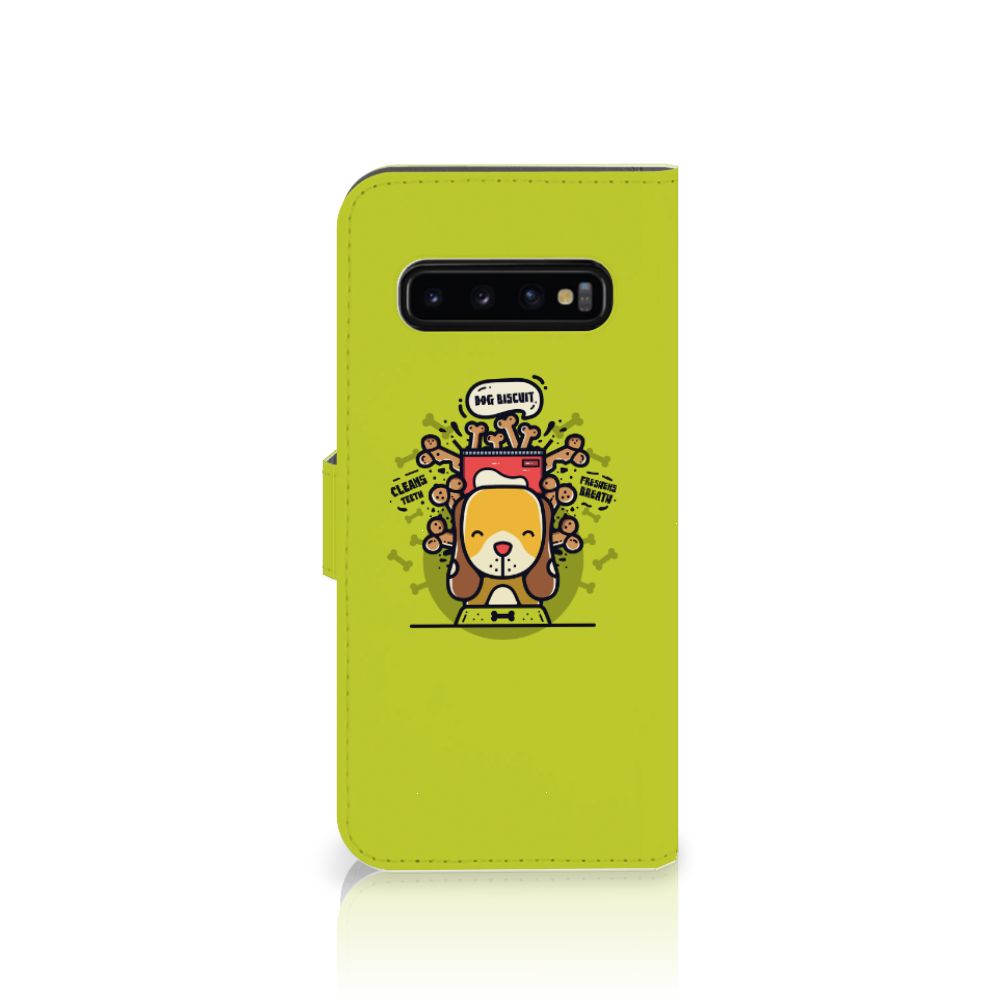 Samsung Galaxy S10 Plus Leuk Hoesje Doggy Biscuit