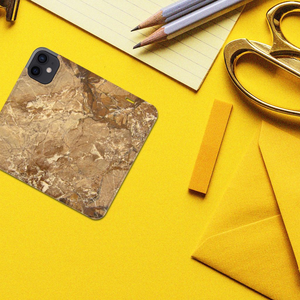 iPhone 12 Mini Standcase Marmer Creme - B2C Telecom