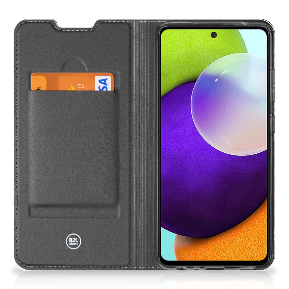 Samsung Galaxy A52 Flip Style Cover Koffiebonen