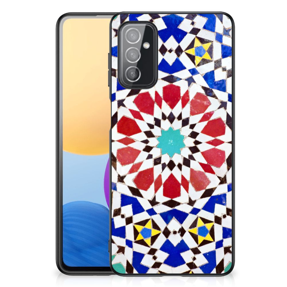 Samsung Galaxy M52 Marmeren Print Telefoonhoesje Mozaïek