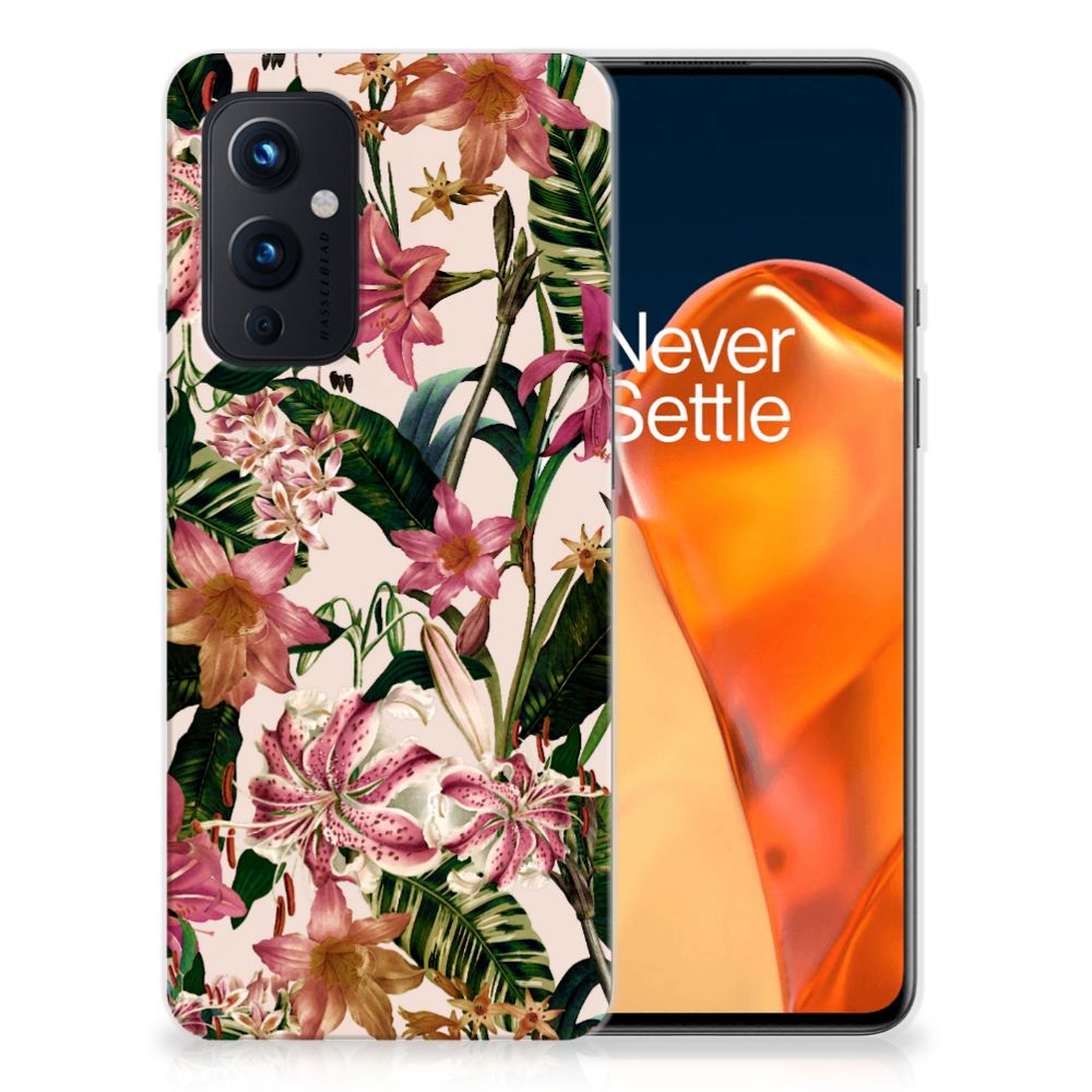 OnePlus 9 TPU Case Flowers