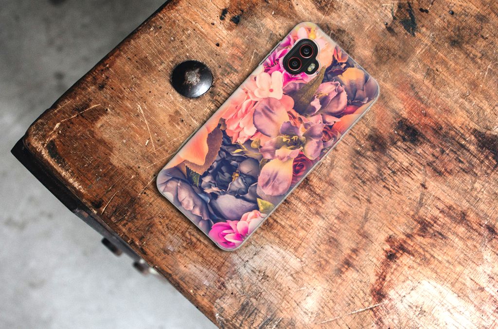 Samsung Galaxy Xcover 6 Pro TPU Case Bosje Bloemen B2C Telecom