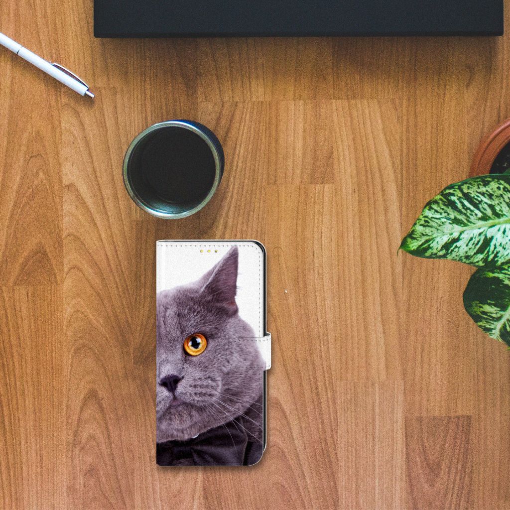 Xiaomi Poco X3 | Poco X3 Pro Telefoonhoesje met Pasjes Kat