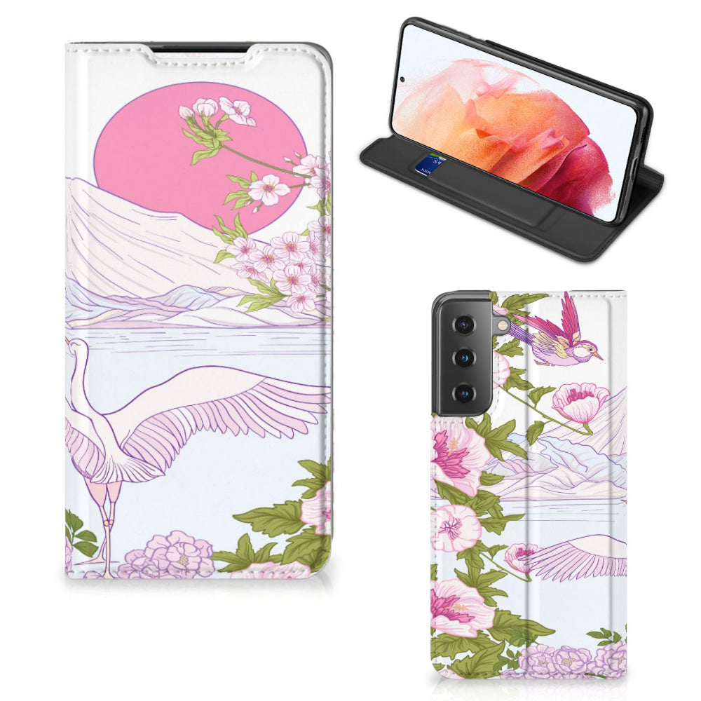 Samsung Galaxy S21 Hoesje maken Bird Standing