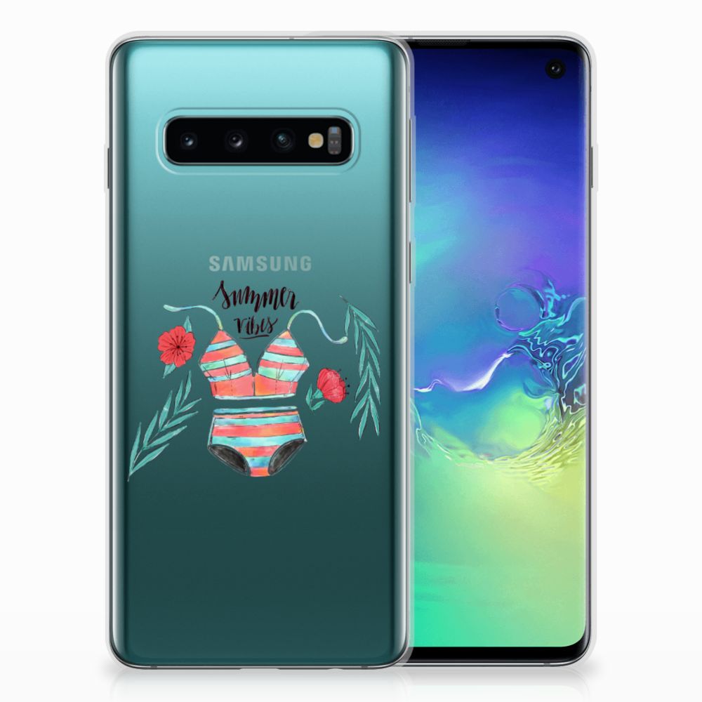 Samsung Galaxy S10 Telefoonhoesje met Naam Boho Summer