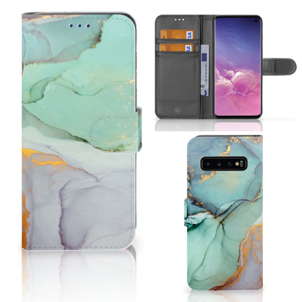 Hoesje voor Samsung Galaxy S10 Watercolor Mix
