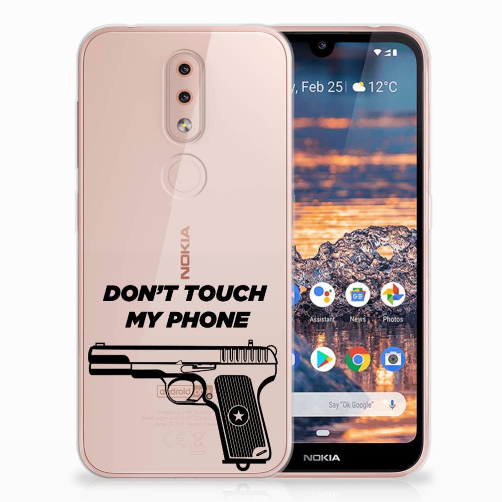 Nokia 4.2 Silicone-hoesje Pistol DTMP