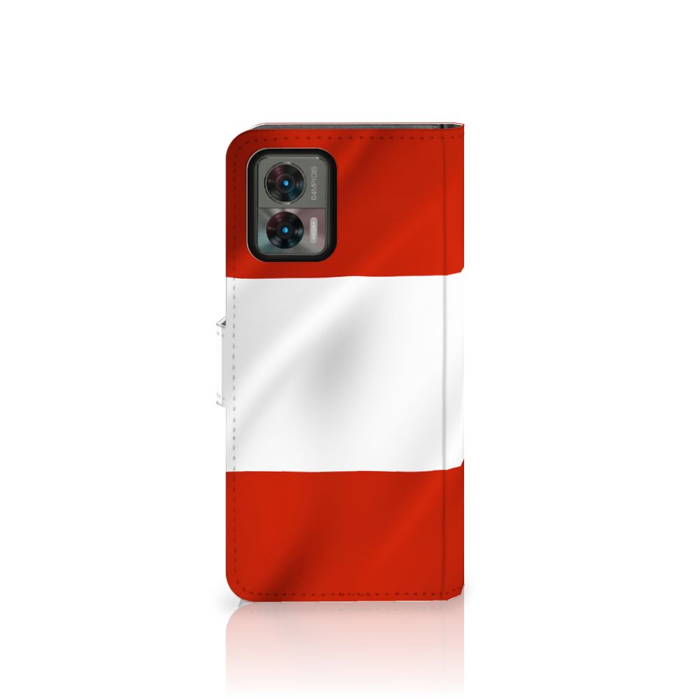 Motorola Edge 30 Neo Bookstyle Case Oostenrijk