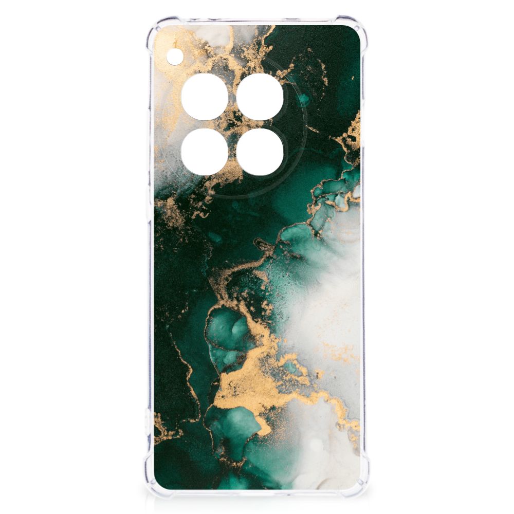 Anti-Shock Hoesje voor OnePlus 12 Marmer Groen