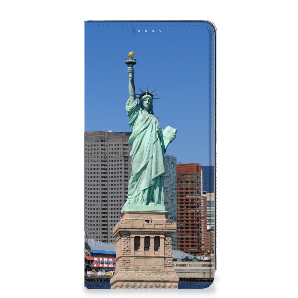 Samsung Galaxy A21s Book Cover Vrijheidsbeeld - B2C Telecom