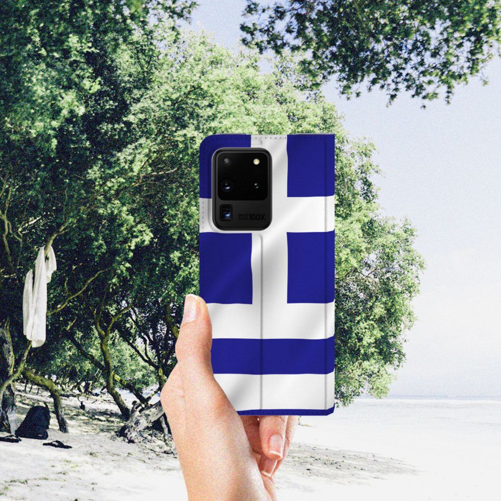 Samsung Galaxy S20 Ultra Standcase Griekenland - B2C Telecom