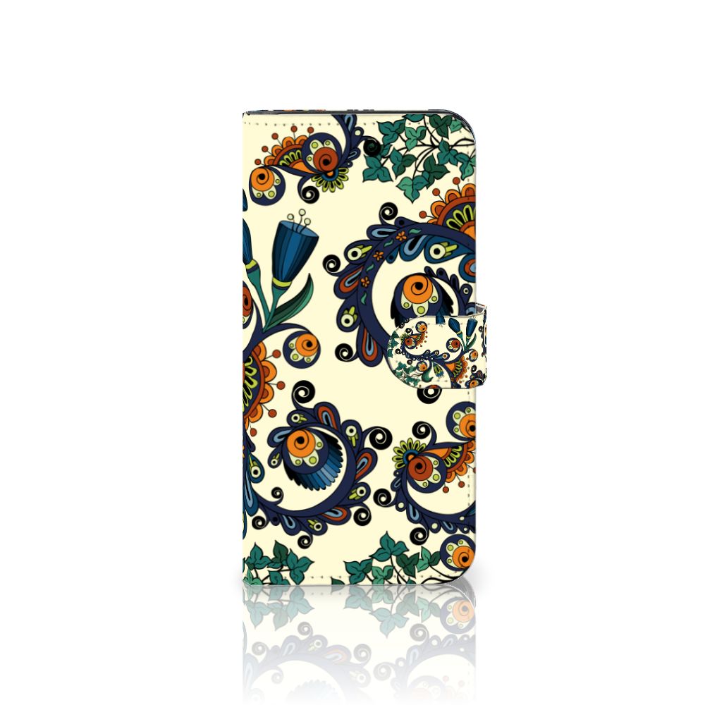 Wallet Case Motorola Moto E13 4G Barok Flower