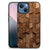 Houten Print Telefoonhoesje voor Apple iPhone 13 mini Wooden Cubes