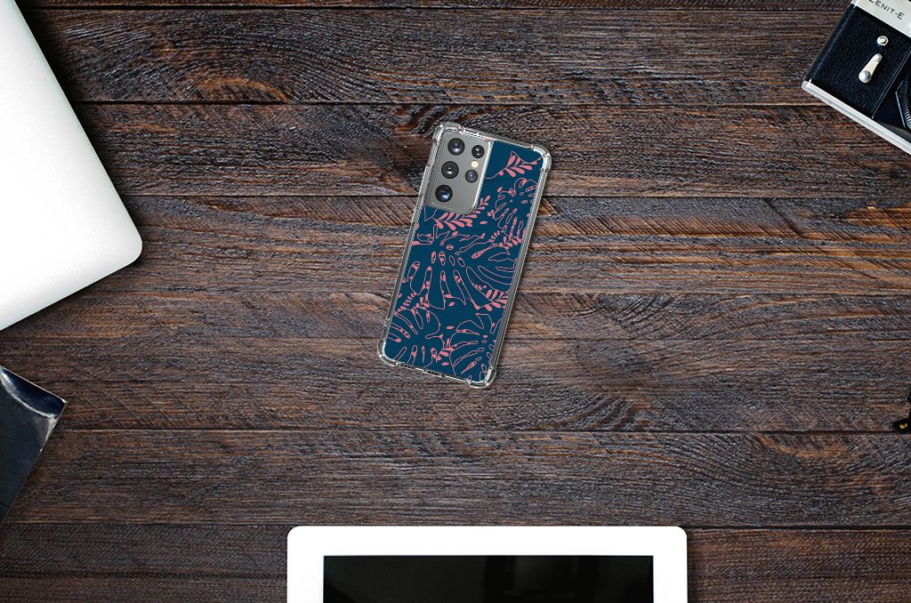 Samsung Galaxy S21 Ultra Case Palm Leaves B2C Telecom