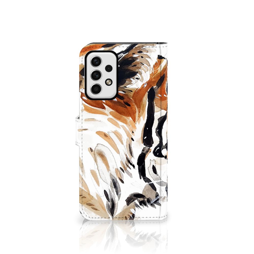 Hoesje Samsung Galaxy A23 Watercolor Tiger