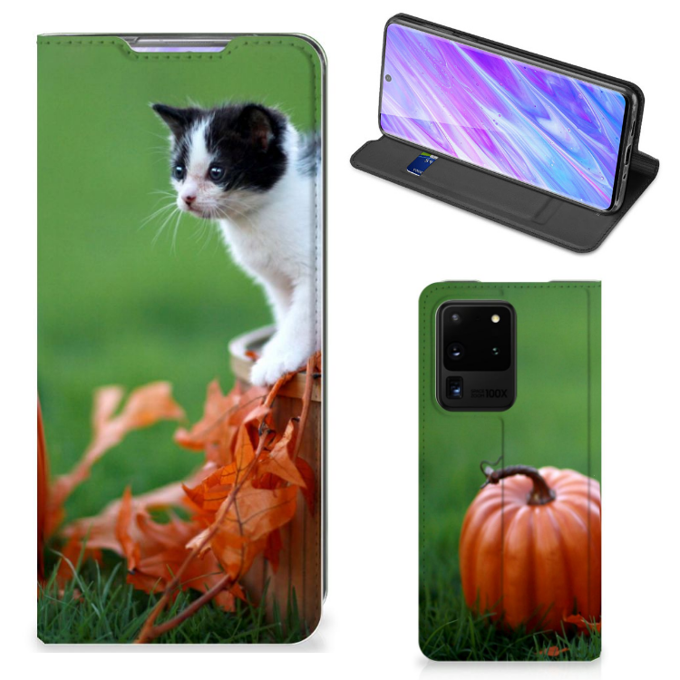 Samsung Galaxy S20 Ultra Hoesje maken Kitten - B2C Telecom