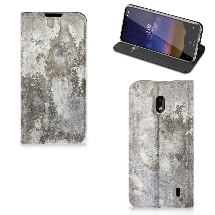 Nokia 2.2 Standcase Beton Print