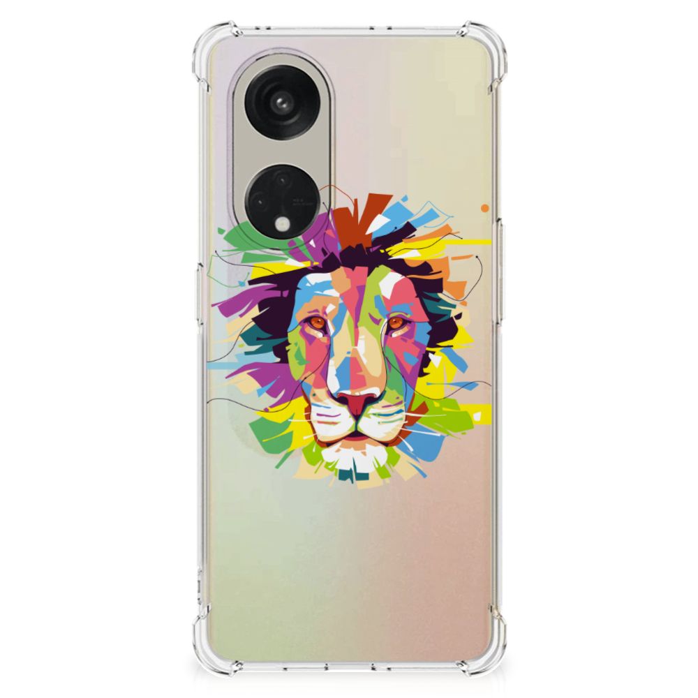 OPPO Reno8 T 5G Stevig Bumper Hoesje Lion Color B2C Telecom