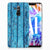 Huawei Mate 20 Lite Bumper Hoesje Wood Blue