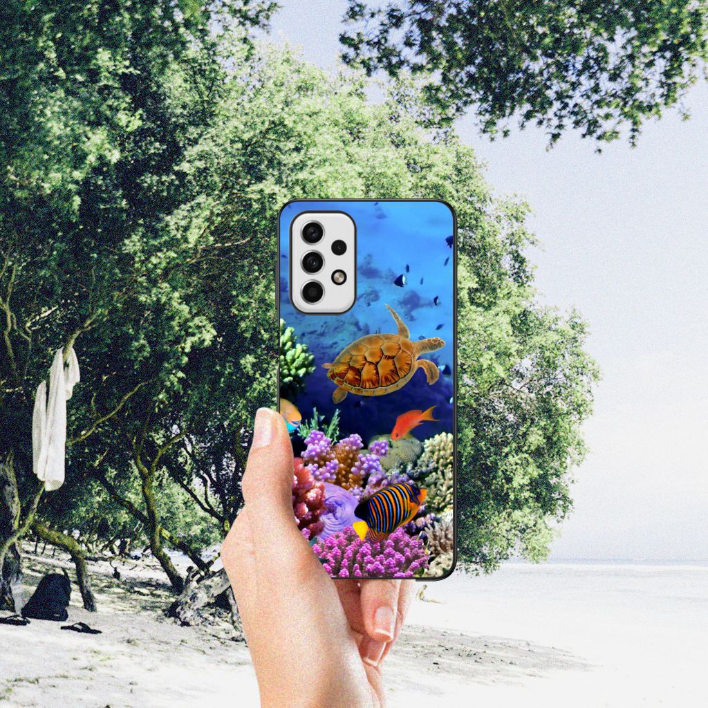 Samsung Galaxy A23 Dierenprint Telefoonhoesje Vissen B2C Telecom