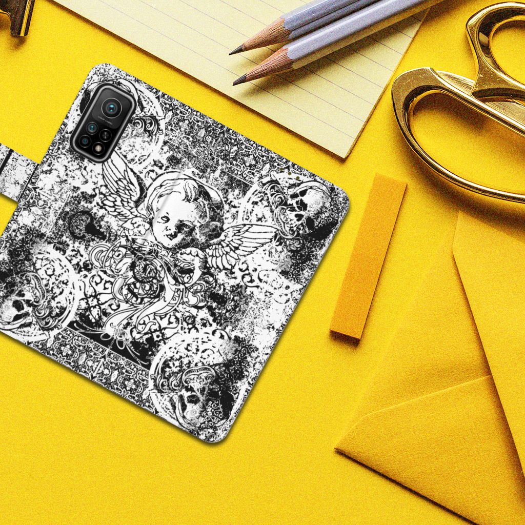 Telefoonhoesje met Naam Xiaomi Mi 10T Pro | Mi 10T Skulls Angel