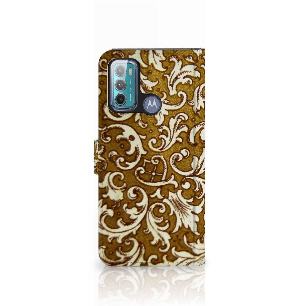 Wallet Case Motorola Moto G60 Barok Goud