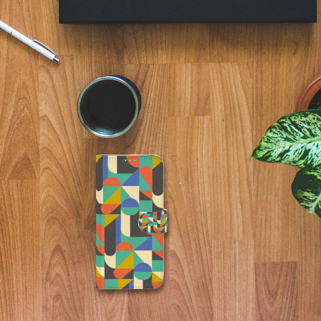 Huawei P40 Lite Telefoon Hoesje Funky Retro