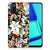 TPU Case voor OPPO A52 | A72 Dark Flowers