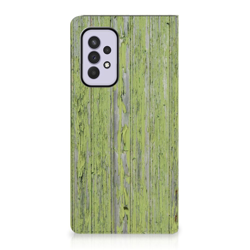 Samsung Galaxy A33 5G Book Wallet Case Green Wood - B2C Telecom