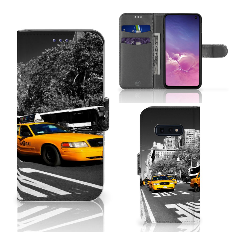Samsung Galaxy S10e Flip Cover New York Taxi