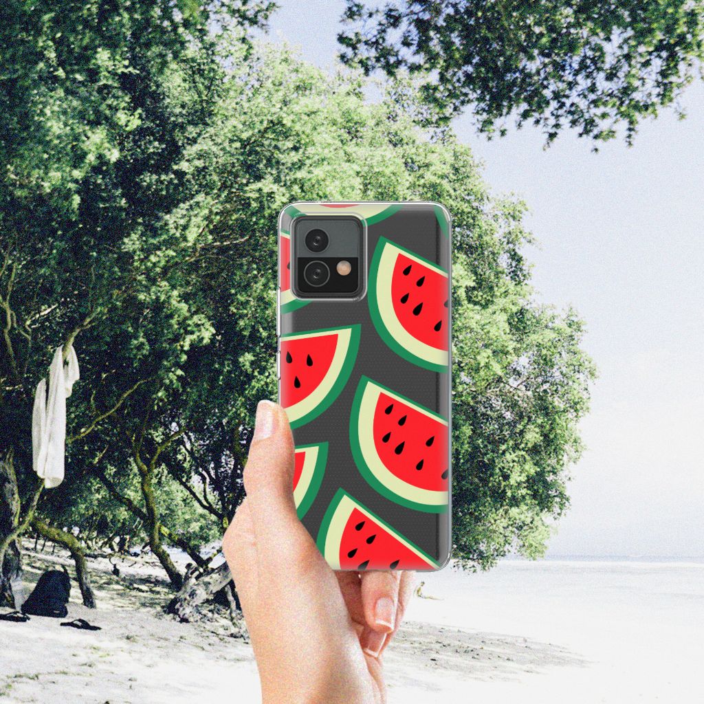 Motorola Moto G72 Siliconen Case Watermelons B2C Telecom