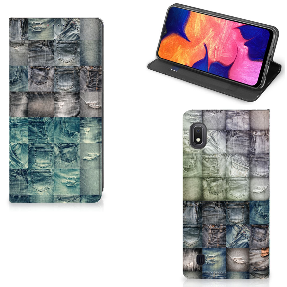 Hippe Standcase Samsung Galaxy A10 Spijkerbroeken